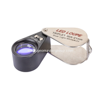 Lupa LED UV/Branca de Vidro (30x,21mm)