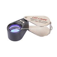 Lupa LED de vidro (10x,21mm)