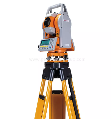 Como funciona uma estação total sem refletores?