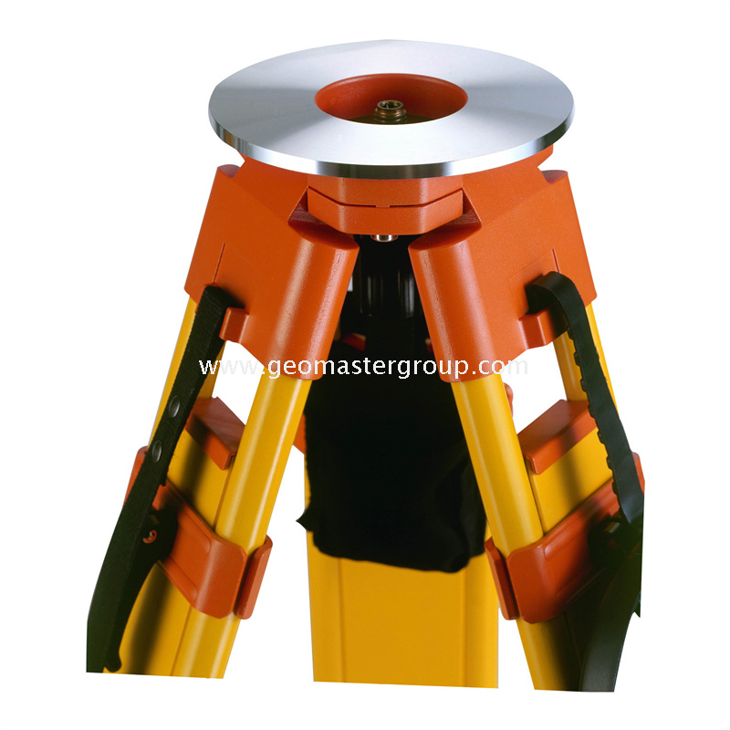 Tripé de madeira (cabeça redonda, alavancas rápidas)