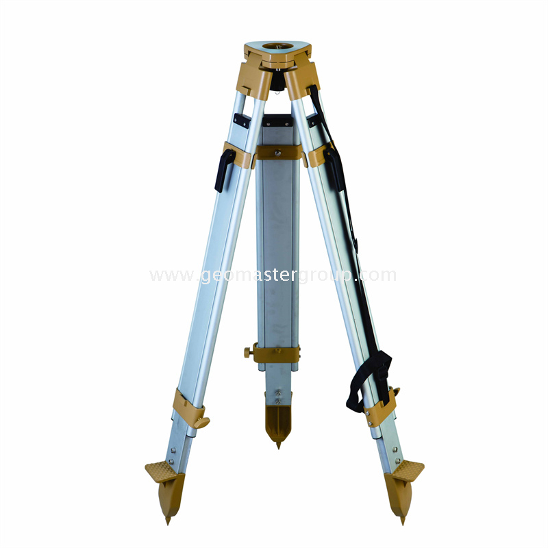 Tripé de construção (perna redonda, trava dupla)