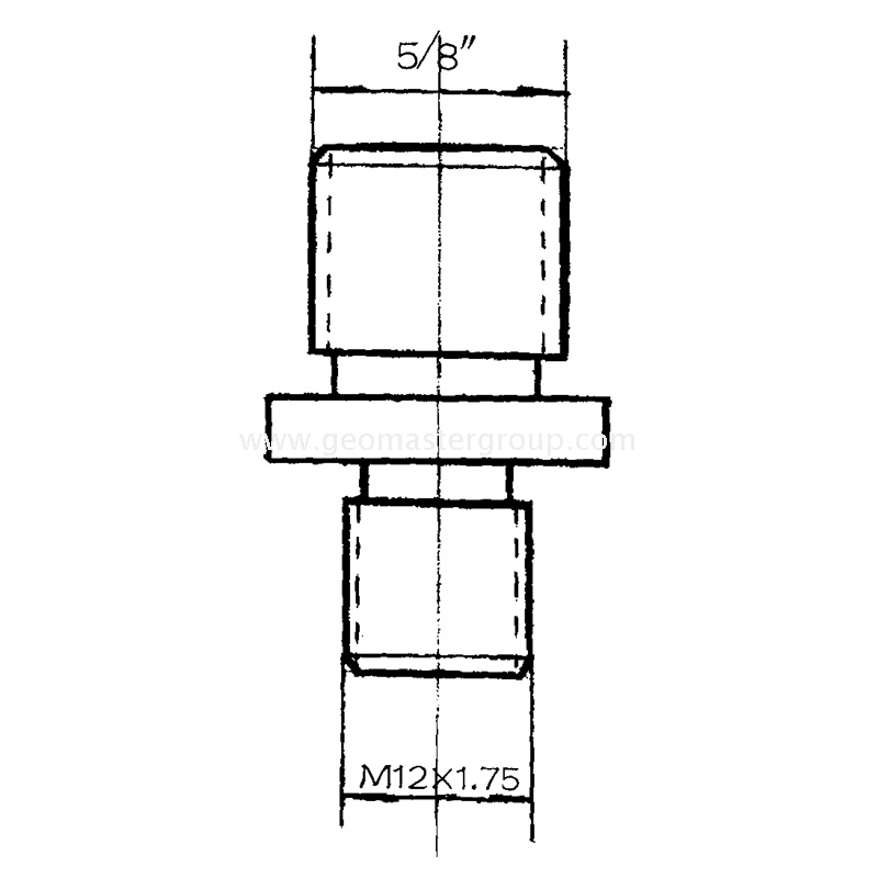 Adaptador para Pólo Prisma (M12-5/8')
