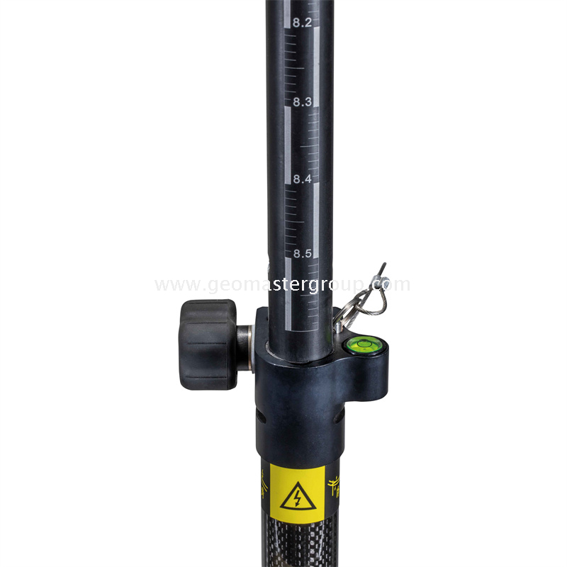 Poste robótico de alumínio e carbono (2,6 m, PinLoc) 