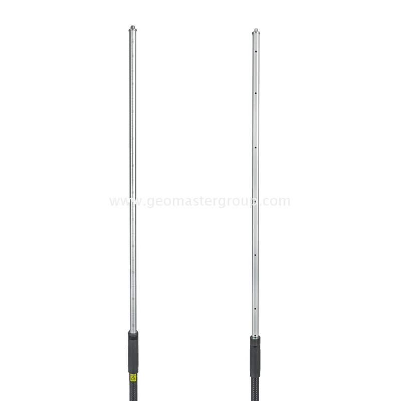 Pólo RTK de alumínio e carbono (2,5m,10mm)