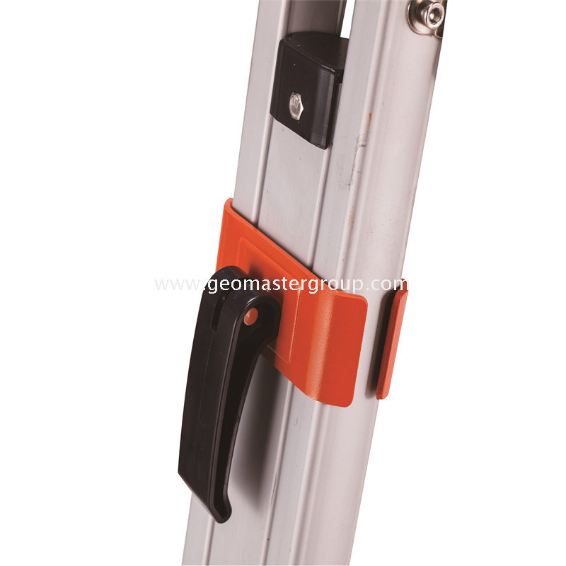 Tripé de construção (perna quadrada, trava dupla)