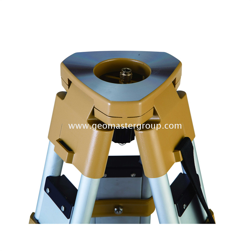 Tripé de construção (perna redonda, trava dupla)