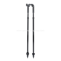 Bipé duplo (1,75m, blk)
