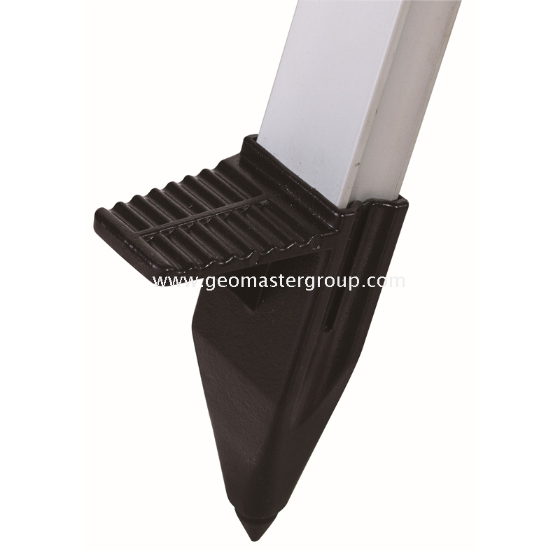 Tripé leve (cabeça plana, bloqueios duplos)