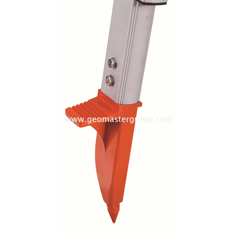 Tripé médio de serviço (cabeça redonda, grampos rápidos)