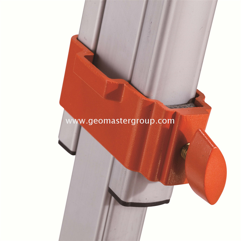 Tripé de construção (perna quadrada, trava dupla)