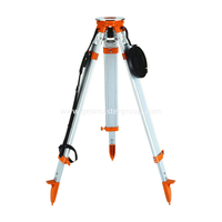 Tripé médio de serviço (cabeça redonda, bloqueios duplos)