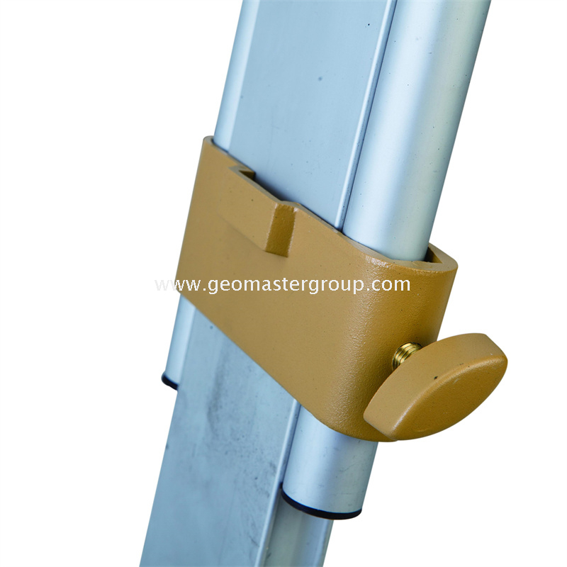 Tripé de construção (perna redonda, trava dupla)