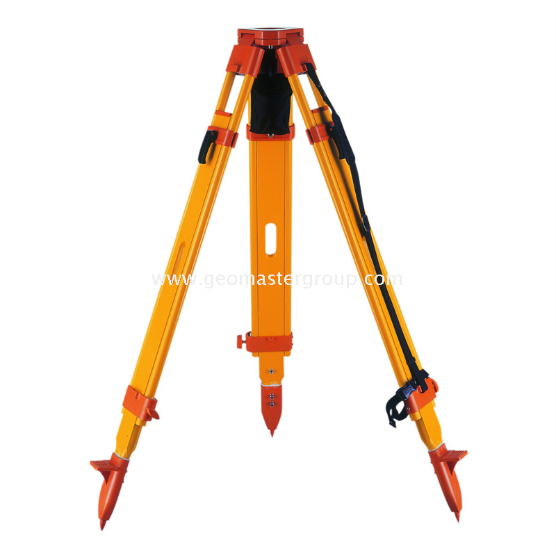 Tripé híbrido (cabeça plana, trava dupla)