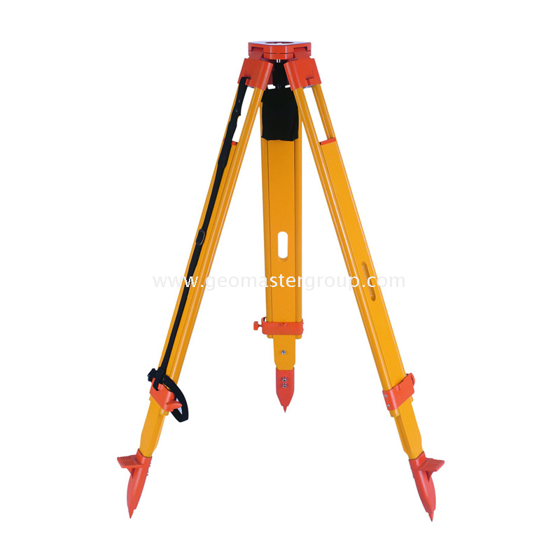 Tripé híbrido (cabeça plana, trava de torção)