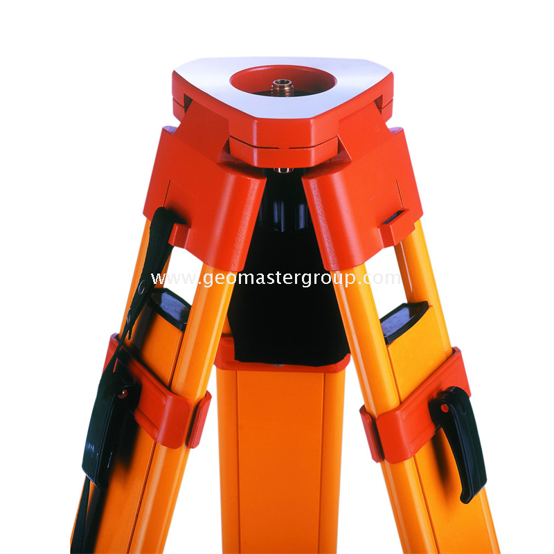 Tripé de fibra de vidro (185cm, bloqueio duplo)