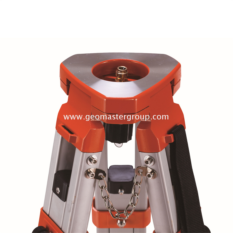 Tripé de construção (perna quadrada, trava dupla)