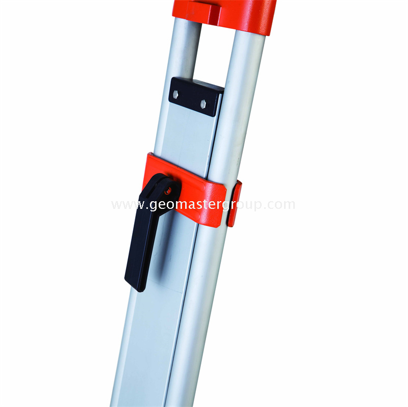 Tripé de construção (perna redonda, trava dupla)