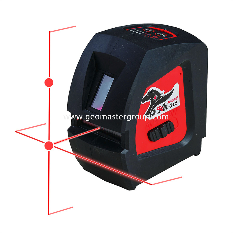 Laser de linhas cruzadas e pontos 