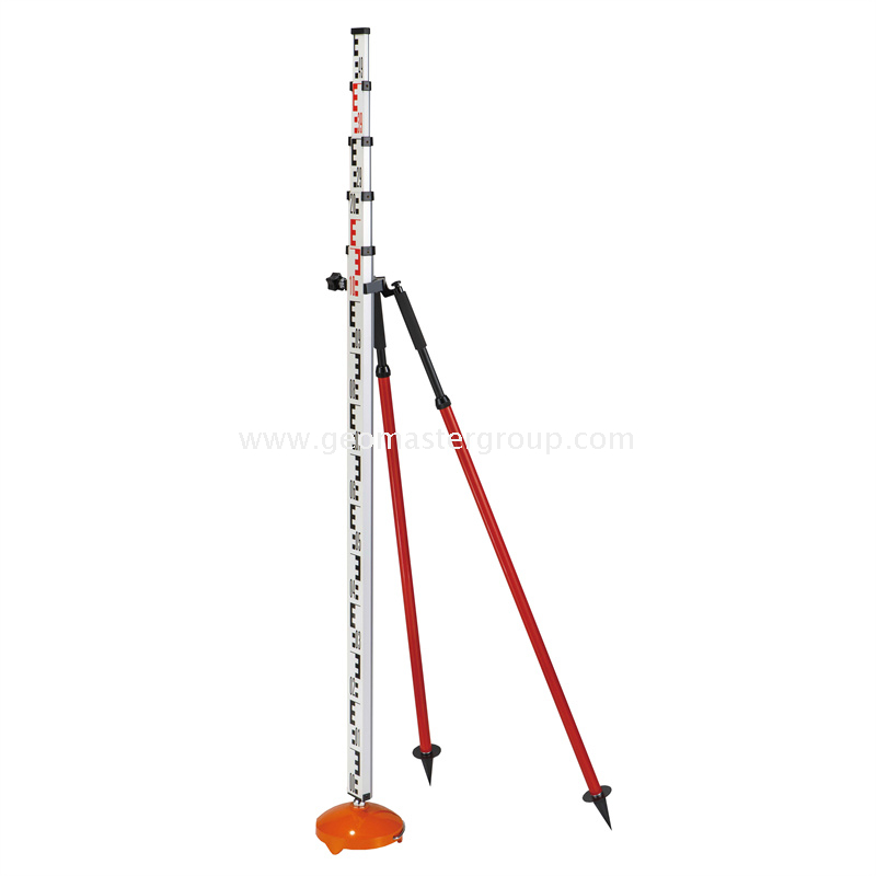 Bipé de nivelamento da equipe (1,85m, BLK)