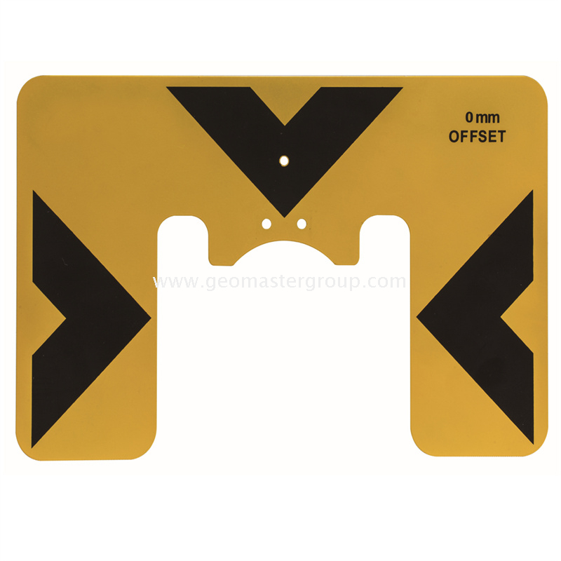 Suporte de prisma e alvo (120x160mm,YEL)