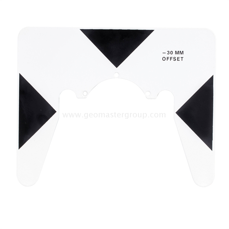 Suporte de prisma e alvo (140x180mm,WHT)