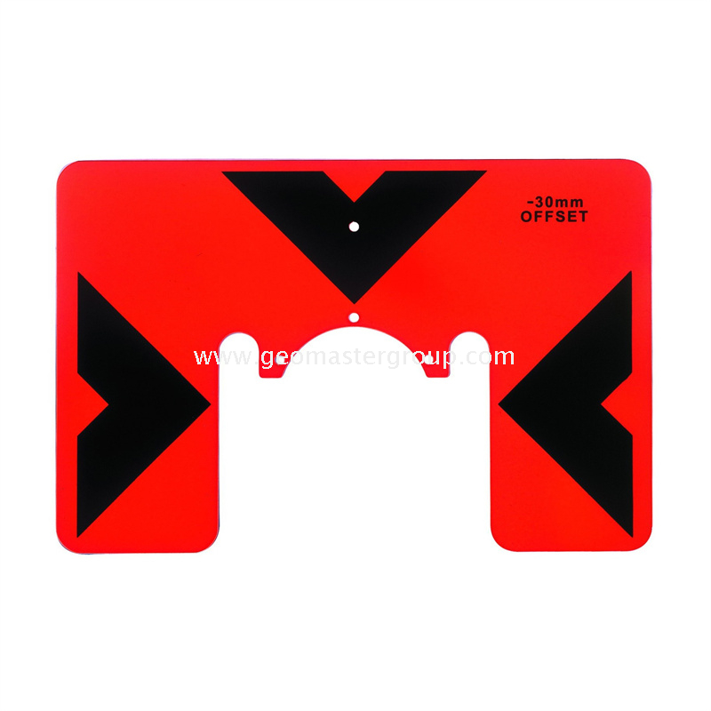 Suporte de prisma e alvo (6'x9',ORG)