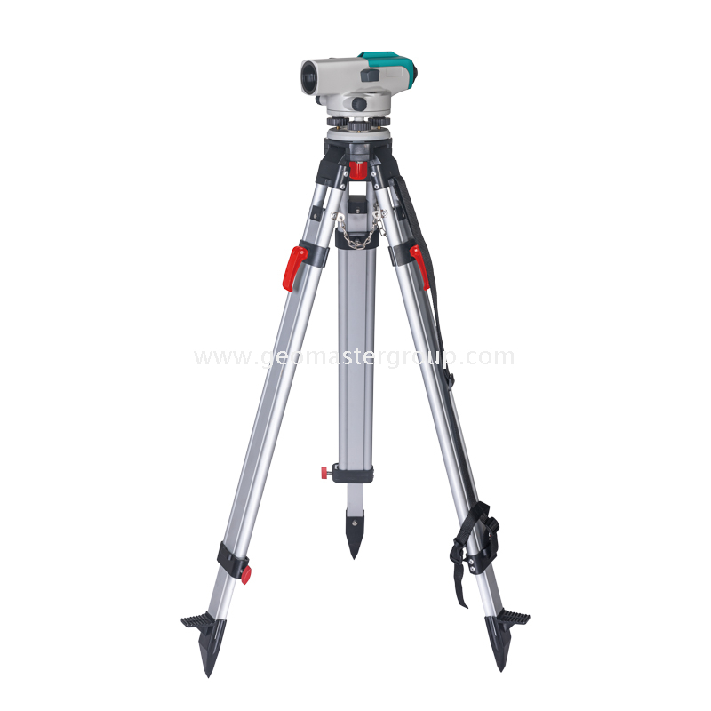 Tripé leve (travas duplas, cadeias anti-esquisitos)