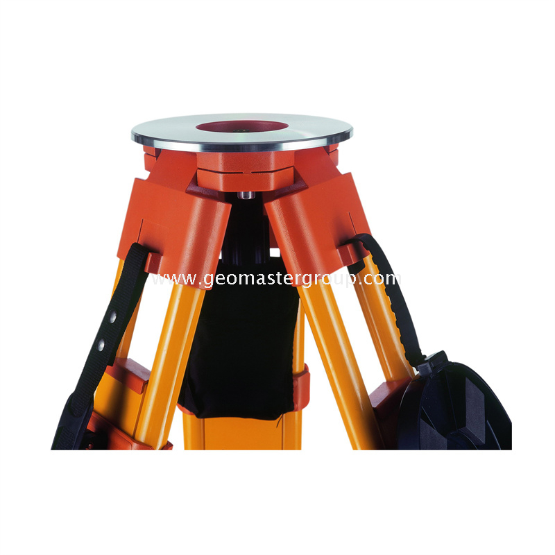 Tripé híbrido (cabeça redonda, trava dupla)