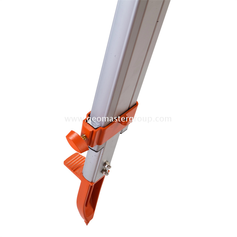 Tripé leve (cabeça plana, bloqueios duplos)