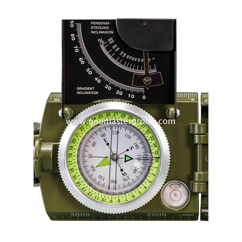 Bússola prismática (360 graus)