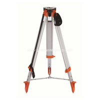 Tripé de construção (trava lateral, suporte anti-esqui)
