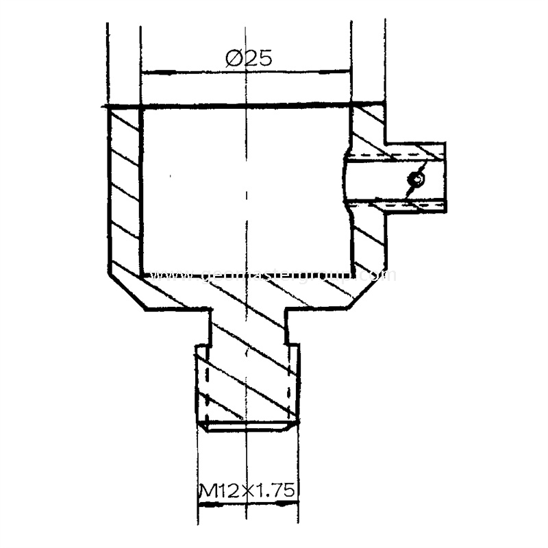 Adaptador de pólo de prisma (M16-M25)