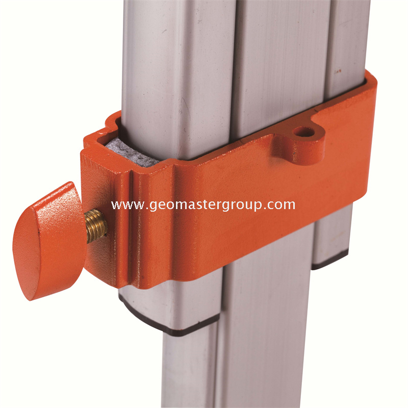 Tripé de construção (perna quadrada, trava dupla)