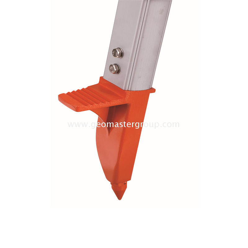 Tripé de construção (perna quadrada, trava dupla)