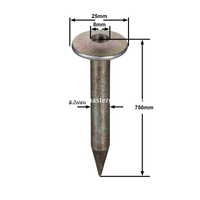 Prego de pesquisa de aço (75mm)