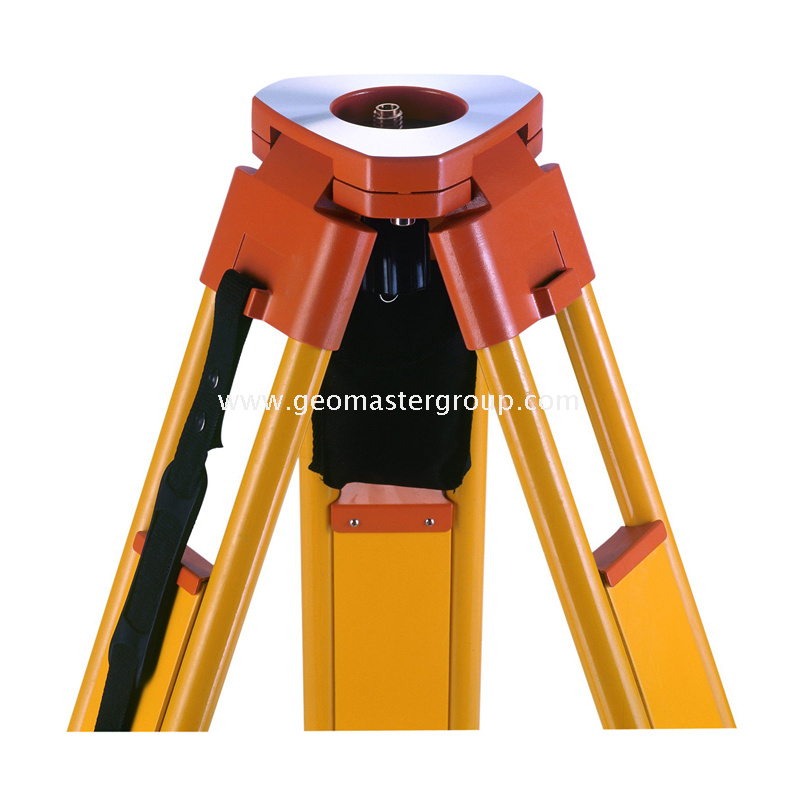 Tripé híbrido (cabeça plana, trava de torção)