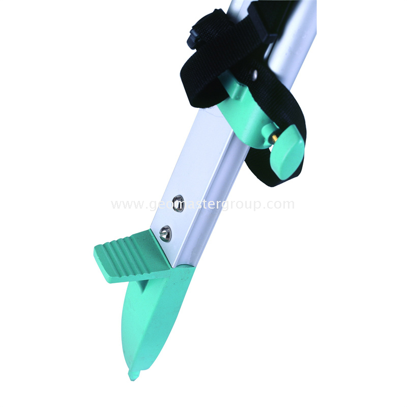 Tripé médio de serviço (cabeça redonda, bloqueios duplos)