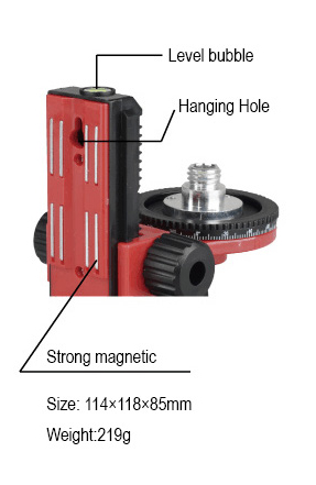 Suporte magnético para laser